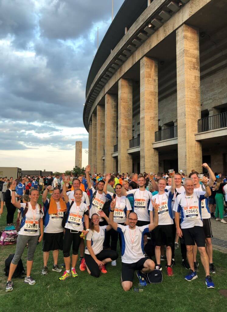 Firmenlauf B2Run am Berliner Olympiastadion