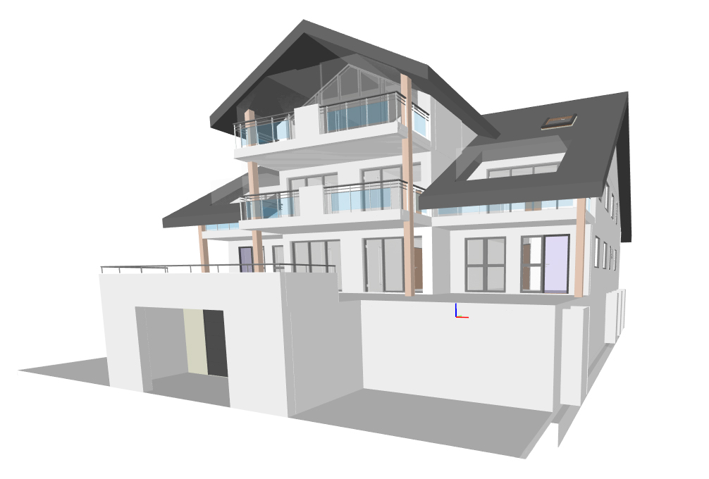 Papierpläne zu 3D-Modellen – PDF zu IFC – BIM-Modeling