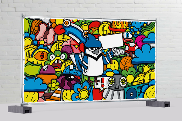 Bauzaunbanner & Planen, Rechteck