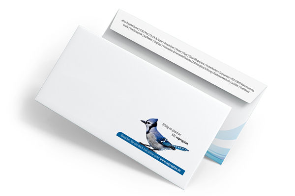 Briefumschläge ohne Fenster, haftklebend